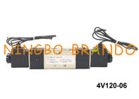 1/8&quot; Art 5/2 Weisen-pneumatisches Magnetventil-Doppelt-elektrische Steuerung AC220V Pints 4V120-06 Airtac