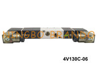 BSPT 1/8&quot; 4V130C-06 Airtac Art pneumatische Position DC12V AC110V des Solenoid-Luftventil-5 der Weisen-3