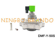 G 2&quot; eingebettete BFEC-Art pneumatisches Impuls-Ventil in der Linie DMF-Y-50S für Taschen-Staub-Kollektor