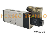 4V410-15 1/2“ 5 Positions-einzelne pneumatische Magnetventil AirTAC-Art der Weisen-2 400 Reihe
