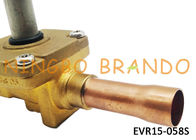Art EVR15 5/8&quot; 032L1228 Danfoss Solenoid Vave für Kühlanlage und Klimaanlagen-Messingkörper ohne Spule