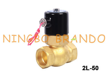 UNI-D Art US-40 2L-40 1-1/2“ 2/2 Weise NC-hilfsgesteuertes MessingServomagnetventil AC110V AC220V DC24V