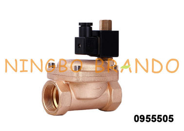 1&quot; öffnete Brauchwasser-normalerweise Steuermagnetventil des Messing-0955505