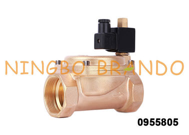 2&quot; öffnete Brauchwasser-normalerweise Steuer-Solenoid-elektrisches Ventil des Messing-0955805