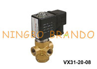 1/4 Weisen-schneller Auspuff-Messingmagnetventil VX31 VX32 VX33 VMI 230V 110V 24V 1/8 Zoll-3