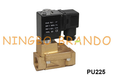 2/2 Weise NC-Shako-Art Messingmagnetventil 3/4&quot; PU225-03 1/2“ PU225-04 220V 24V
