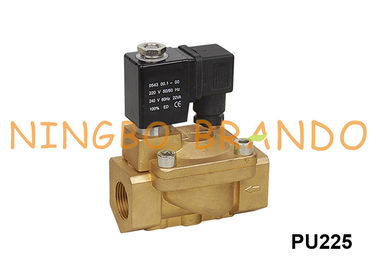 2 Möglichkeit Shako-Art elektrisches Messingmagnetventil 3/4&quot; PU225-06 1&quot; PU225-08 220VAC 24VDC