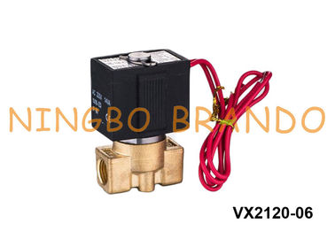 SMC-Art Messingmagnetventil für Wasser 1/8&quot; VX2120-06 1/4&quot; VX2120-08 220V 24V