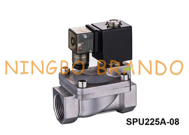 Elektrisches Edelstahl-Magnetventil 1/2“ SPU225A-08 1/2“ SPU225A-12 24V Wechselstrom DC-220V