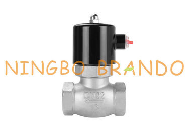 Uni-D Edelstahl-Magnetventil der Reihen-US Art 1-1/2“ für Heißwasser-Dampf AC220V DC24V