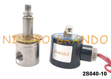 UNI-D SUS-10 Art G3/8“ Edelstahl-Solenoid-Wasser-Ventil DC24V AC220V