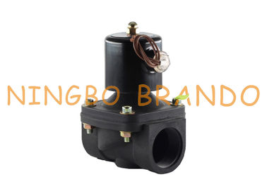 Membran betrieb ABS Plastikmagnetventil für Zoll 12VDC 24VDC 220VAC des Wasser-2