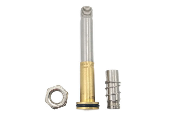 NBR versiegelt Messing-Shell Flange Seat Fountain Solenoid-Ventil-Armaturn-Rohr-Wiederaufbauen-Ausrüstung