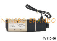 AirTAC-Art 5/2 Weise 1/8&quot; einzelnes Solenoid-elektropneumatisches Ventil 24VDC 220VAC 4V110-06
