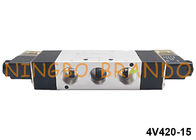 5 Positions-pneumatische Magnetventil Airtac-Art 4V420-15 12V 24V der Weisen-2