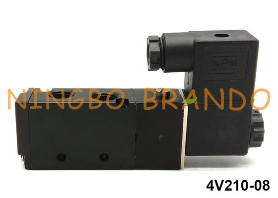 4V210-08 Airtac Art pneumatische Position G1/4“ 24VDC des Magnetventil-5 der Weisen-2