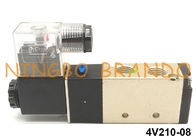 4V210-08 Airtac Art pneumatische Weise 110V 220V des Luft-Magnetventil-5/2