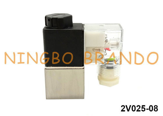 2V025-08 Airtac Art pneumatisches Magnetventil 1/4&quot; NPT 12VDC 24VDC