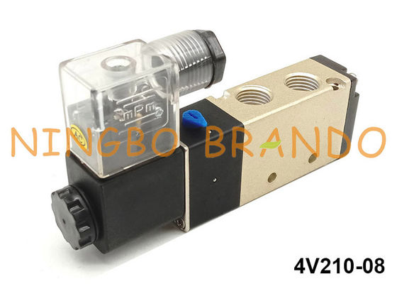 Airtac-Art pneumatisches Luft-Magnetventil 1/4&quot; 4V210-08 AC220V AC110V