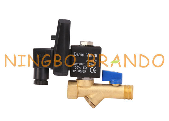 1/4&quot; 1/2“ Luftkompressor-automatische Abflussventil Jorc-Art 120V 230V