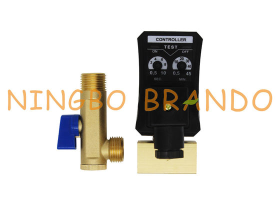 1/2“ zeitkontrolliertes automatisches 220V Abflussventil für Druckluft