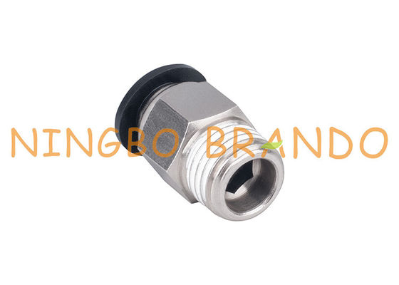 1/4&quot; 8mm männliches gerades Eindrückung PC8 Schnellkupplungs-pneumatische Schlauch-Installationen