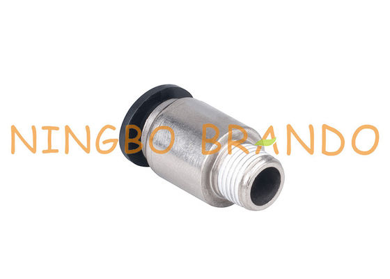 1/4&quot; 8mm runde männliche gerade Schnellkupplungs-pneumatische Schlauch-Installationen