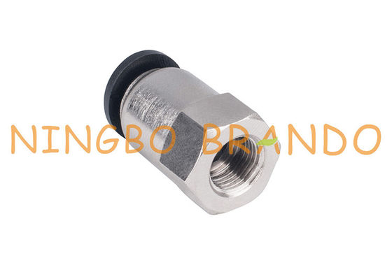 1/4&quot; 8mm Frau-gerader Stoß Schnellkupplungs-zu den pneumatischen Schlauch-Installationen