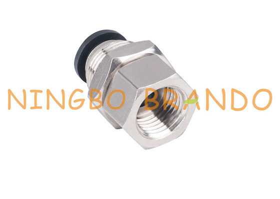 1/4&quot; 8mm Schnellkupplungs-Schutzwand-weibliche gerade pneumatische Schlauch-Installationen