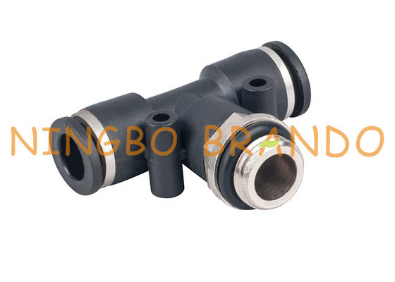 1/4&quot; 8mm Stoß, zum männliche Abzweigmuffe-von pneumatischen Schlauch-Installationen anzuschließen