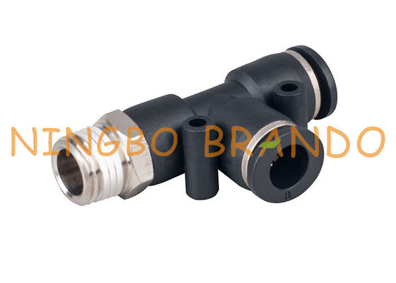 1/4&quot; 8mm Schnellkupplungs-männliche Lauft-stück pneumatische Schlauch-Installationen