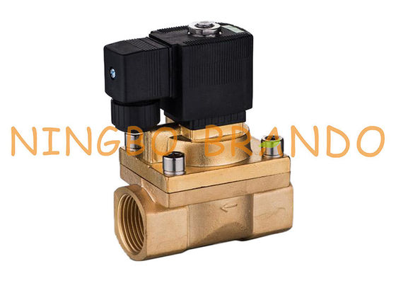 5404-08 Servo--unterstützte Burkert-Typ- 1zoll-Pilot Operated Kolben-Messingmagnetventil