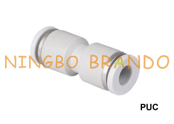 PUC-Verbands-gerade Plastikdruckleitungs-Installationen 1/8&quot; 1/4&quot; 3/8&quot; 1/2“