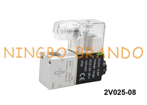 2V025-08 Airtac Art pneumatisches Magnetventil 1/4&quot; BSP 220V Wechselstrom