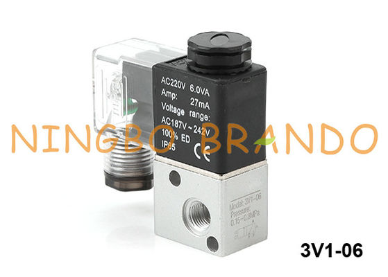Art pneumatisches Magnetventil 3V1-M5 3V1-06 3V1-08 3V1 Airtac