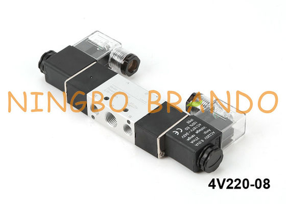 4V220-08 Airtac Art pneumatisches Magnetventil 4V220-08-DC24V DC24V