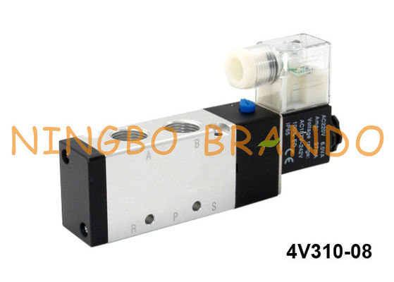 4V310-08-DC24V Airtac Art pneumatische Weise des Luft-Magnetventil-5/2 24 Volt