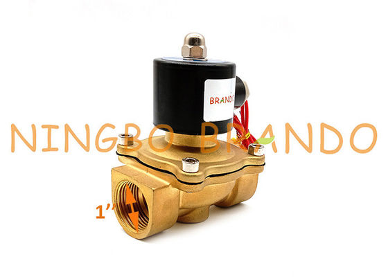 1&quot; unmittelbares Wasser-Messingmagnetventil des Zoll-UW-25 2W250-25