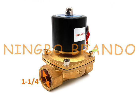 1-1/4“ wasser-Luftregulierungs-Magnetventil des Zoll-UW-35 2W350-35 Messing