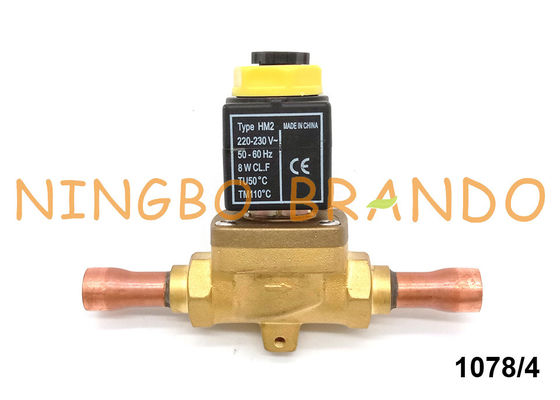 Castel Type 1078/4 1/2“ Lötmittel-Magnetventil für Kühlanlage