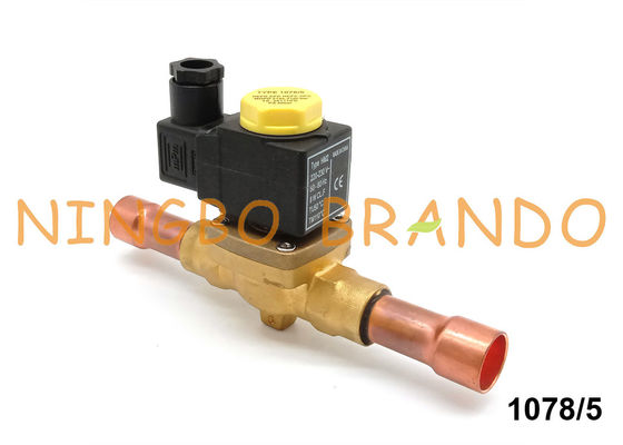 Castel Type 1078/5 5/8&quot; Lötmittel-Magnetventil für Kühlmittel