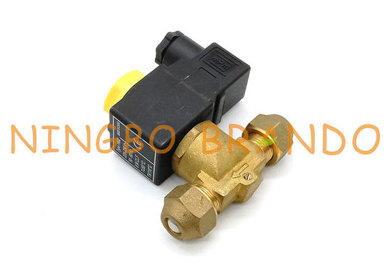 1064/3 3/8&quot; SAE Flare Castel Type Refrigerations-Magnetventil