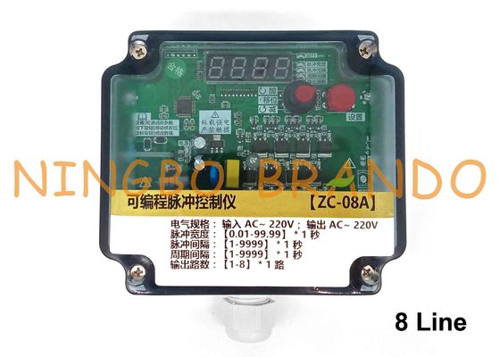 8 Linie Beutelfilter-Impuls Jet Valve Sequential Timer Controller