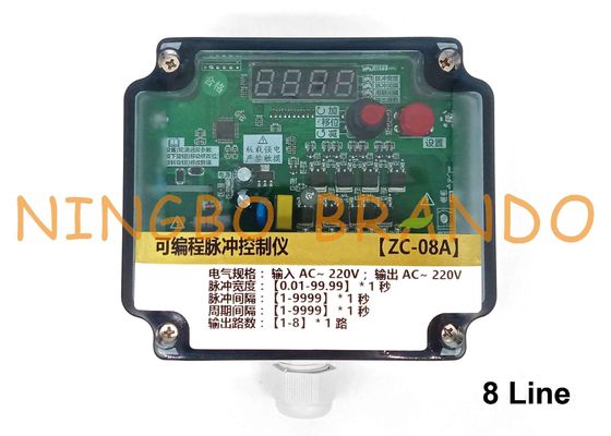 8 Linie Beutelfilter-Impuls Jet Valve Sequential Timer Controller