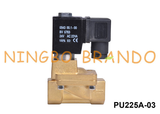 Art 3/8&quot; des Shako-PU225A-03 Messingmagnetventil 24VDC 110VAC 220VAC