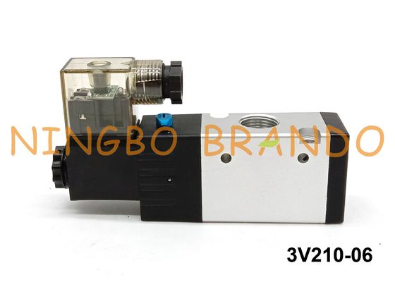 3V210-06 Airtac Art 3 pneumatisches Portmagnetventil 1/8&quot; 12 Volt