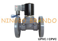 1/2“ flanschten UPVC PVC-Plastikmagnetventil ätzendes Anti24V 220V