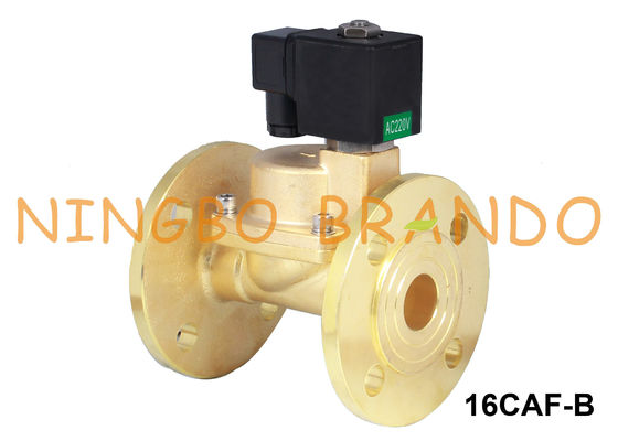 1&quot; 1 1/4&quot; 1 1/2“ 2&quot; flanschte Messingmagnetventil-Dampf 24 Volt 220 Volt