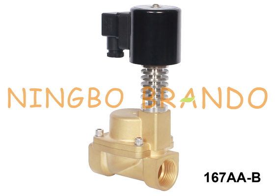 Messingzoll 12V 24V des magnetventil-Heißwasser-3/8 1/2 Wechselstrom DC-110V 220V