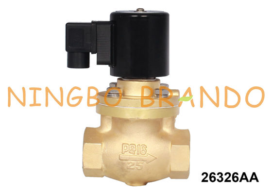 1 Zoll-Dampf und Heißwasser-Messingmagnetventil 24VDC 220VAC